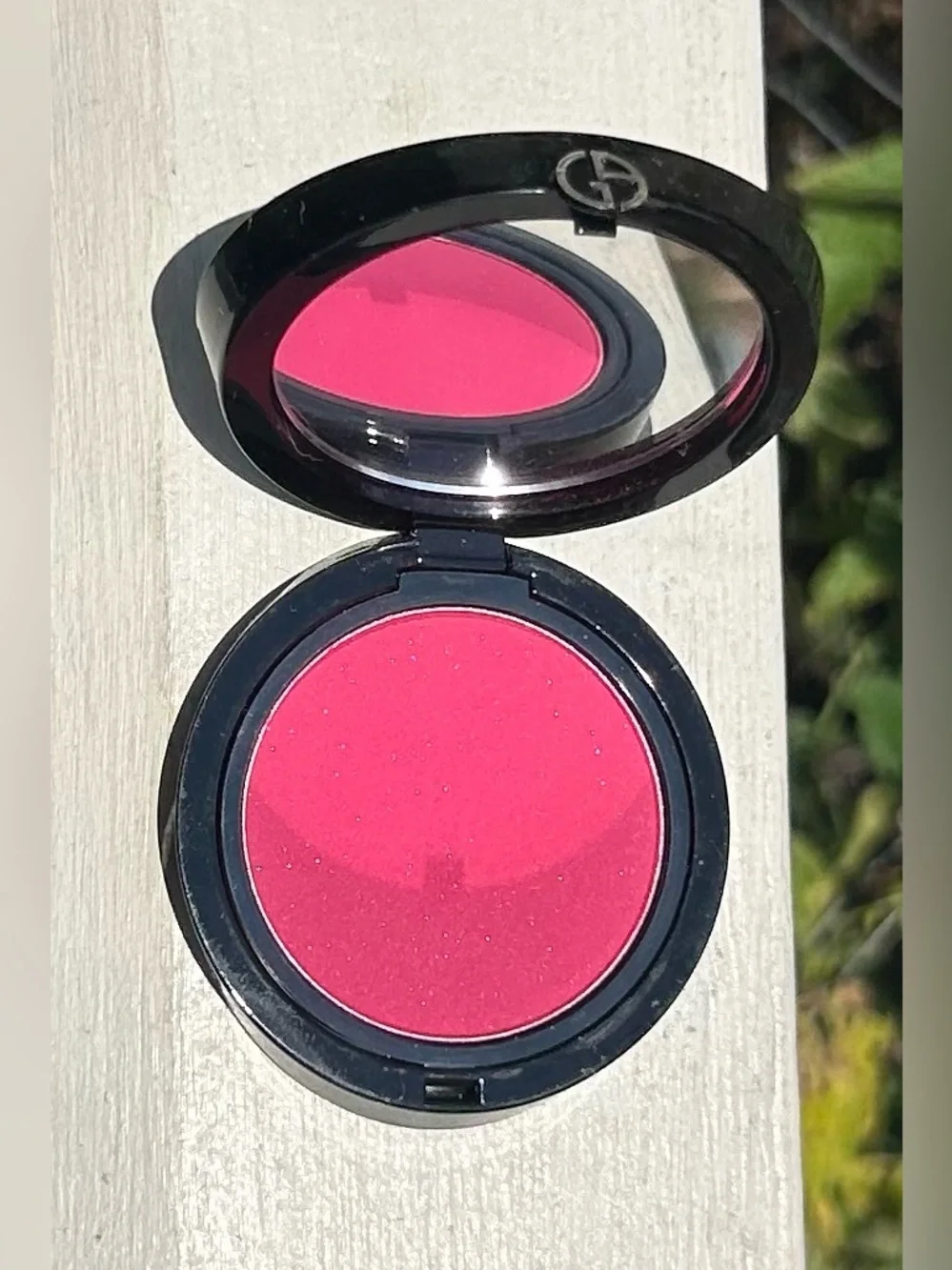 NWOB Giorgio Armani Cheek Fabric Sheer Blush in Eccentrico/509